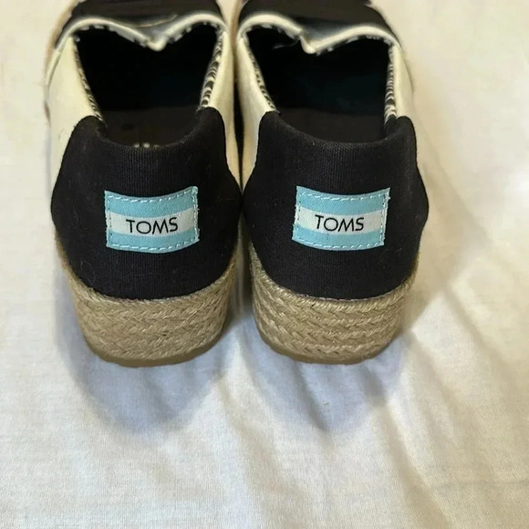 TOMS Valencia Platform Espadrille - Natural size 6.5 - Picture 6 of 9